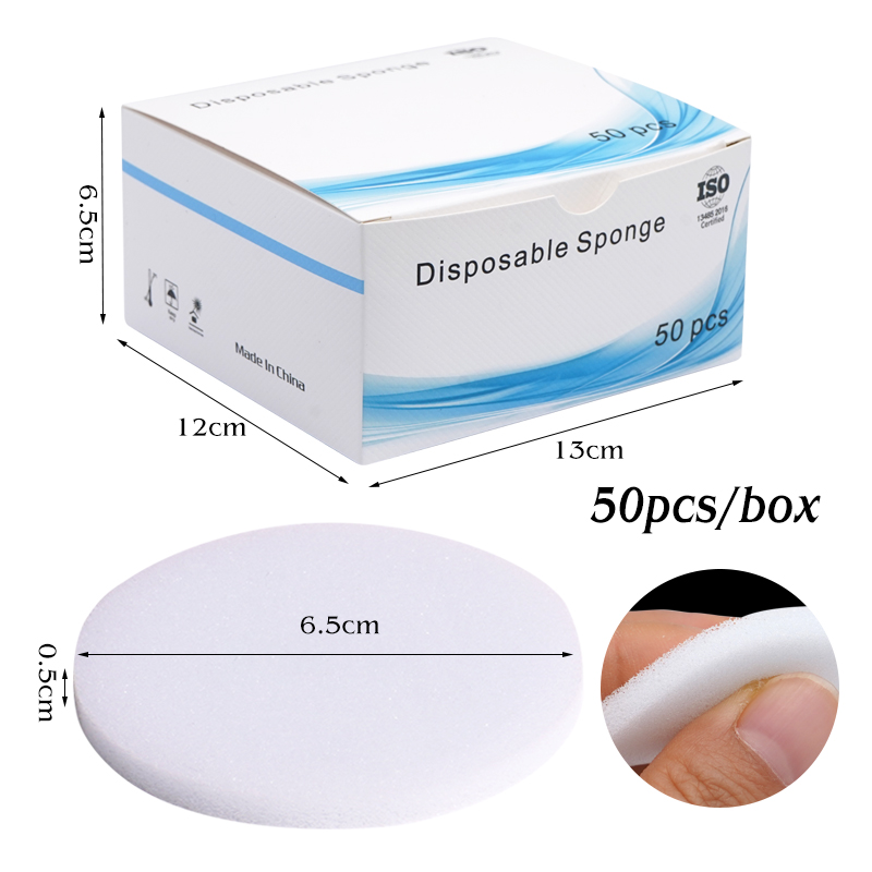 Eco Sponge - 50 buah Spons Pengganti untuk Membersihkan