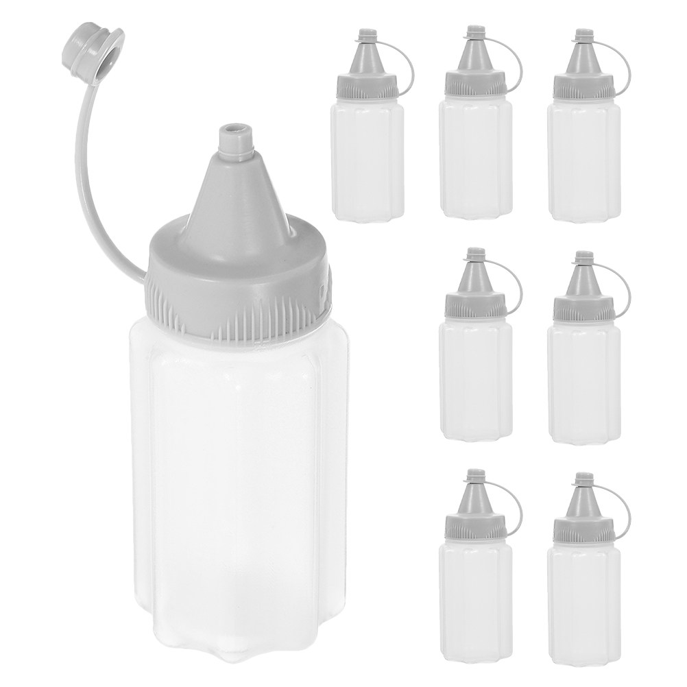 Reusable Bottle - 8 Buah Botol Plastik Bening untuk
