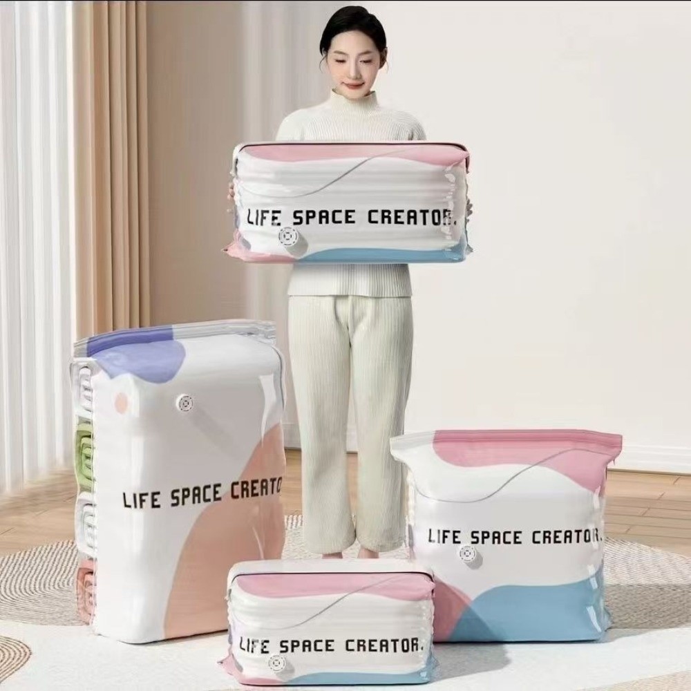 Reusable Bag - Kantong Penyimpanan Vakum Press & Seal