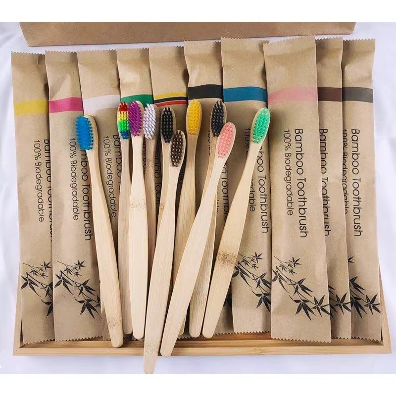 5-30 Buah Sikat Gigi Bambu Sik - Bamboo Toothbrush ulasan dan harga