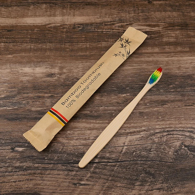 5-30 Buah Sikat Gigi Bambu Sik - Bamboo Toothbrush ulasan dan harga