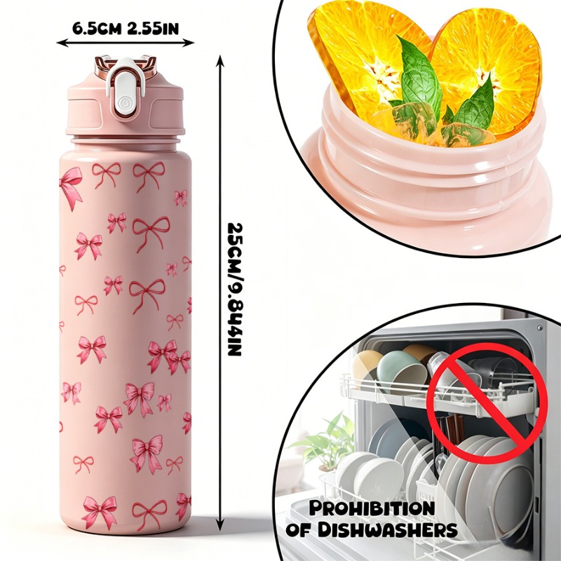 Botol Air Minum yang Dapat Dig - Reusable Straw ulasan dan harga