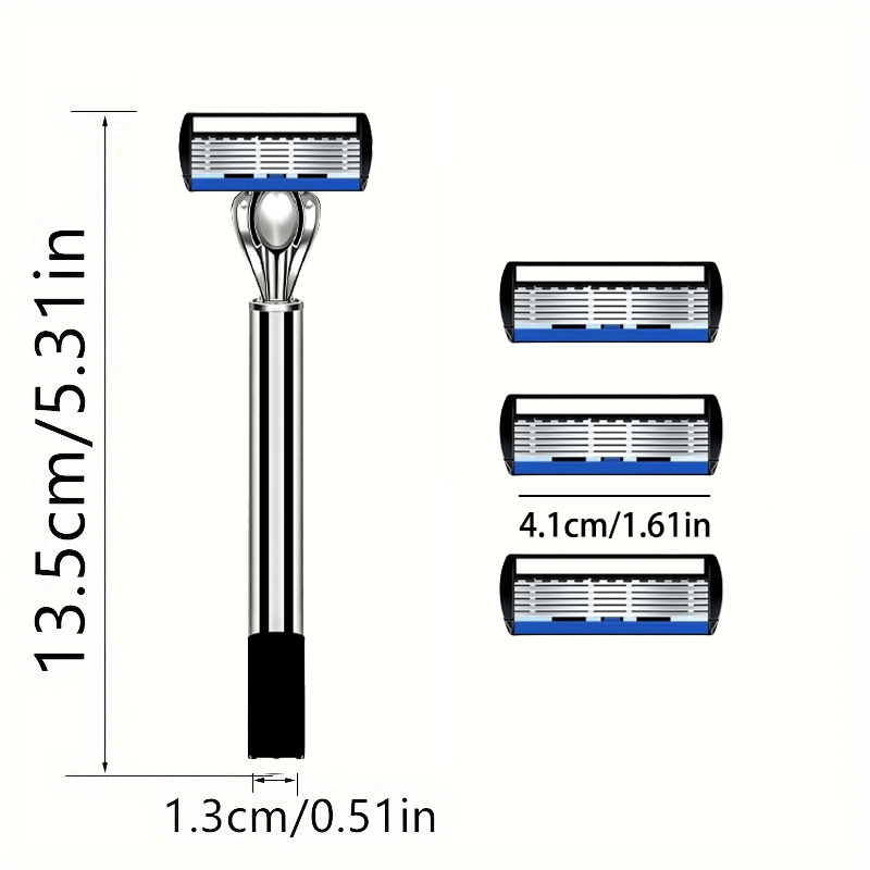 2 Gagang, 30 Mata Pisau, Set P - Safety Razor Handle ulasan dan harga