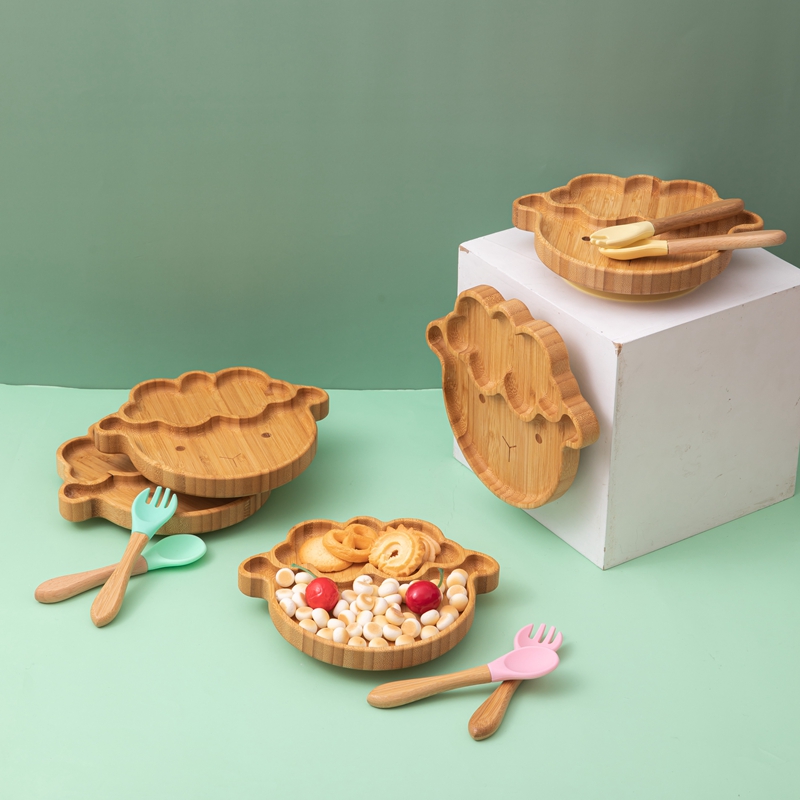 4 Buah Peralatan Makan Anak-an - Bamboo Cutlery ulasan dan harga