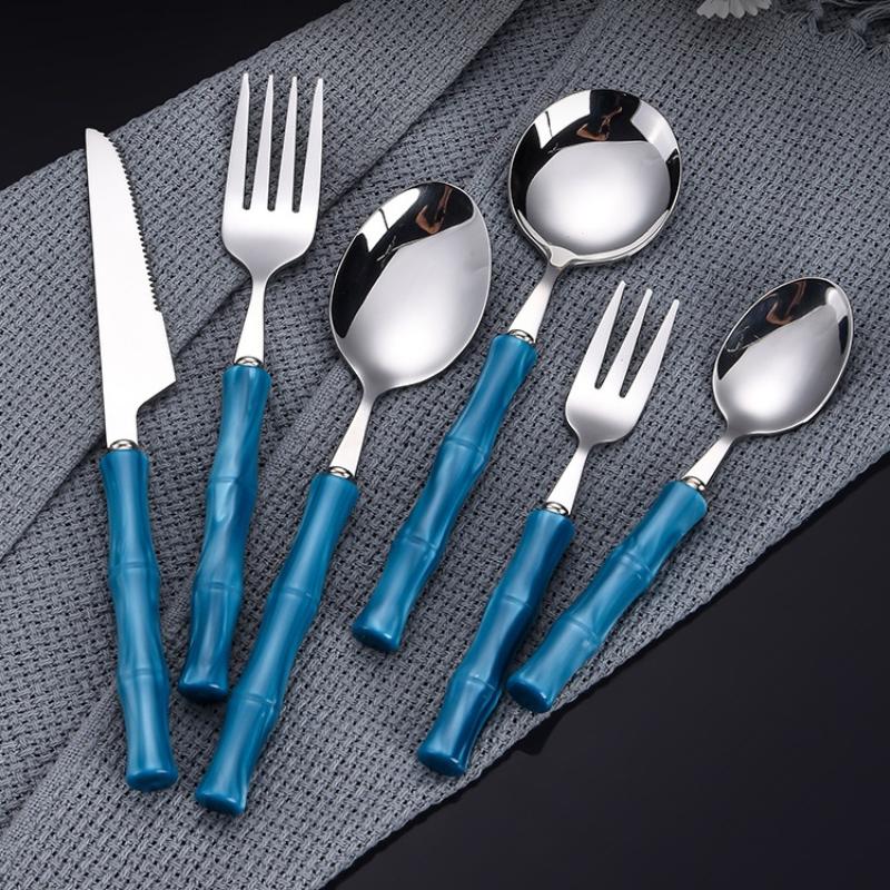 Peralatan Makan Pisau, Garpu,  - Bamboo Cutlery ulasan dan harga